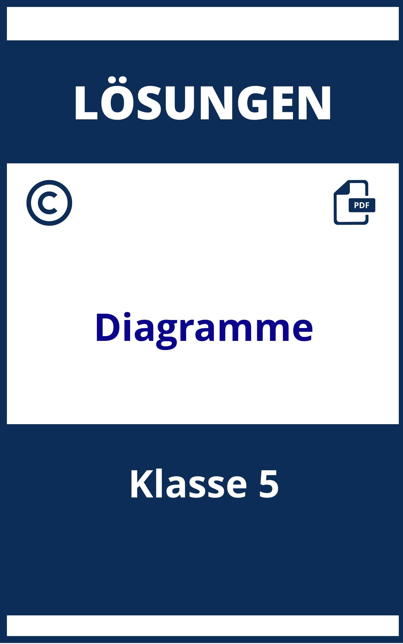 Diagramme Aufgaben Mit Lösungen 5 Klasse