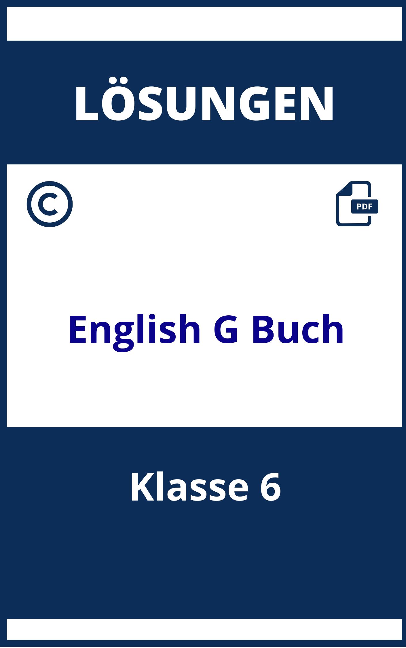 English G 21 Buch Lösungen Klasse 6