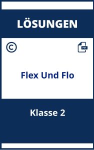 Flex Und Flo Klasse 2 Lösungen