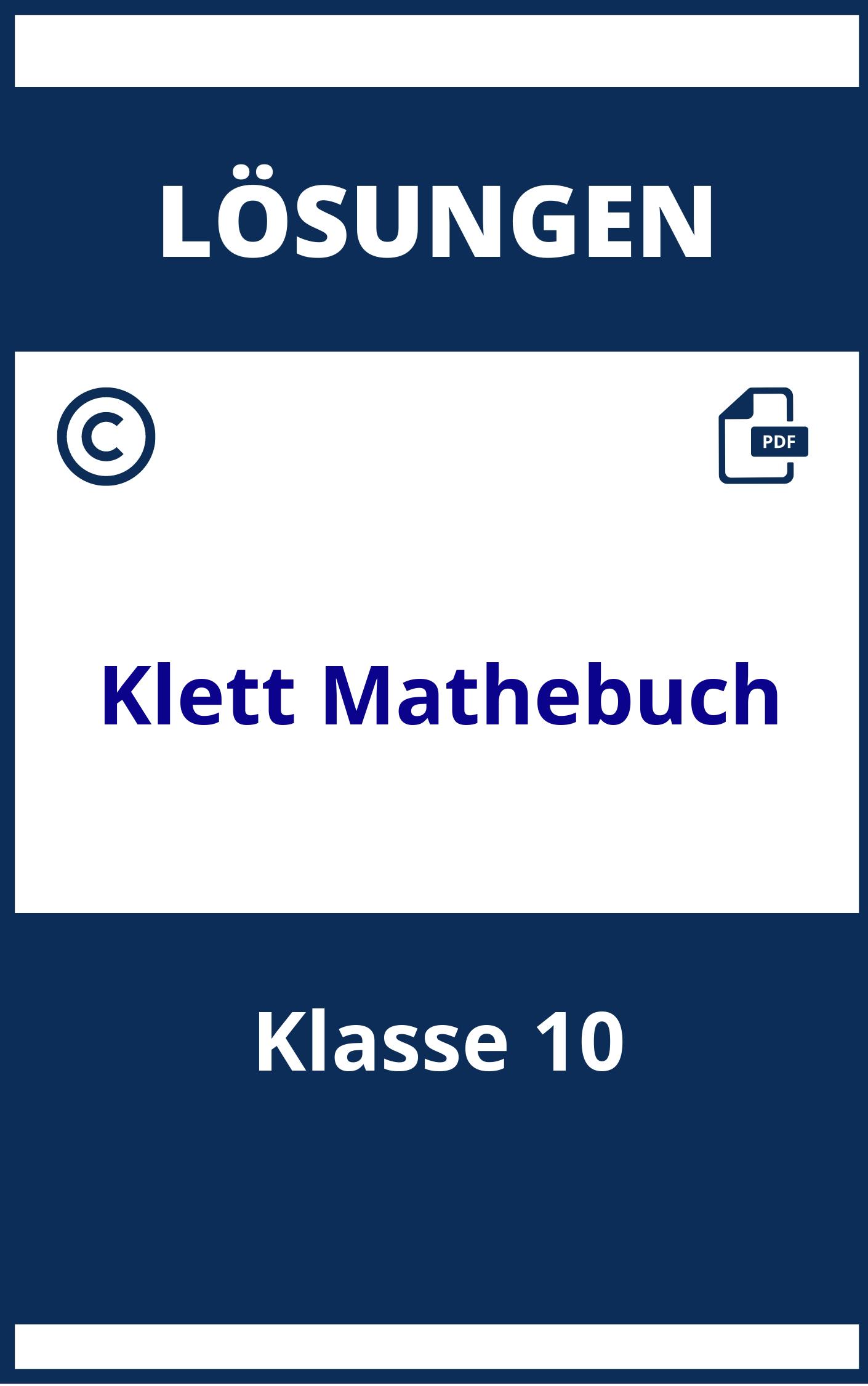 klett mathebuch klasse 7 lösungen